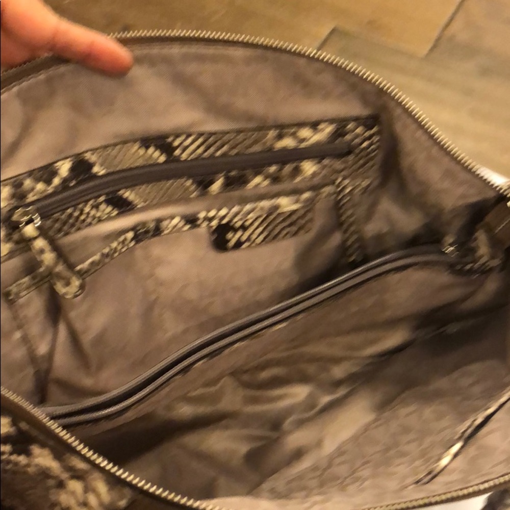 Authentic Michael Kors Python And Suede Purse - image 2